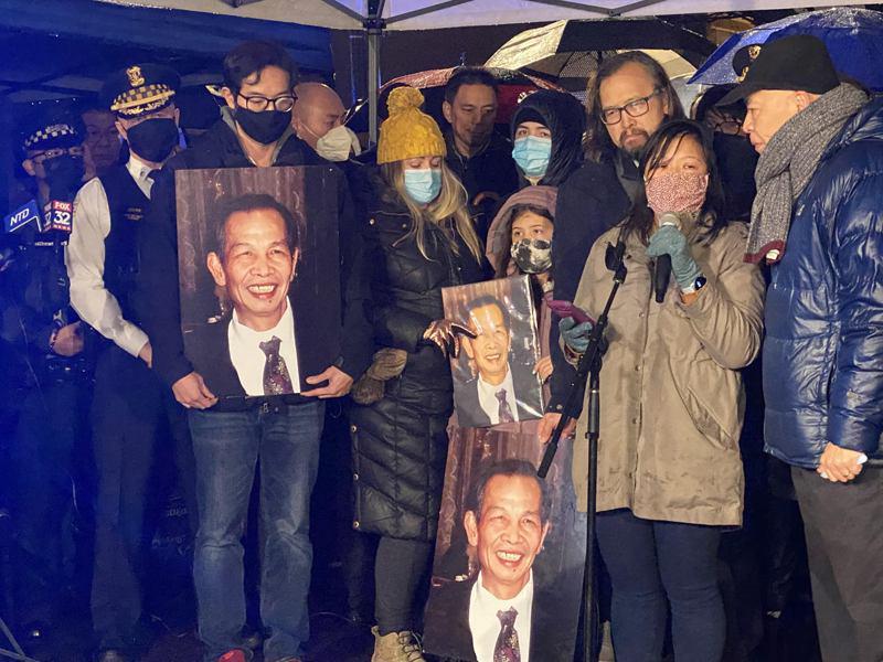 71岁的华裔老人谢焕新在芝加哥中国城遭枪杀