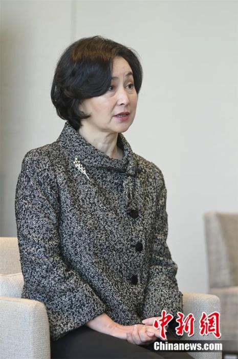 何超琼接受中新网“港澳会客厅”采访