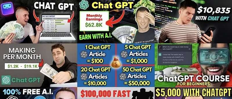 走在网络前沿的人，已经在讨论怎么用ChatGPT搞钱，有牛人更是实现月赚10万